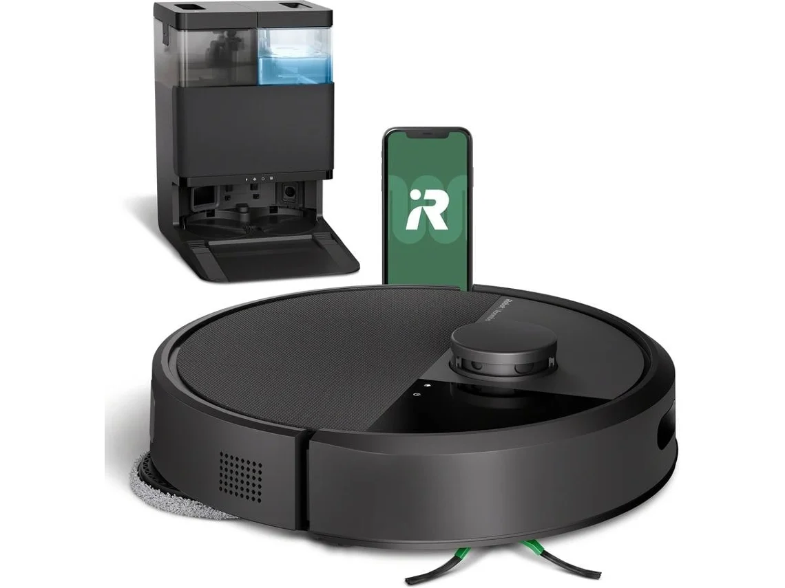 61c7ee7742a747e8c4fd72d275932405d2c4d598 Aspirador Robot Plus 406 Combo + Base Autowash (Autonomía: 180 min - Negro) - Imagen 1