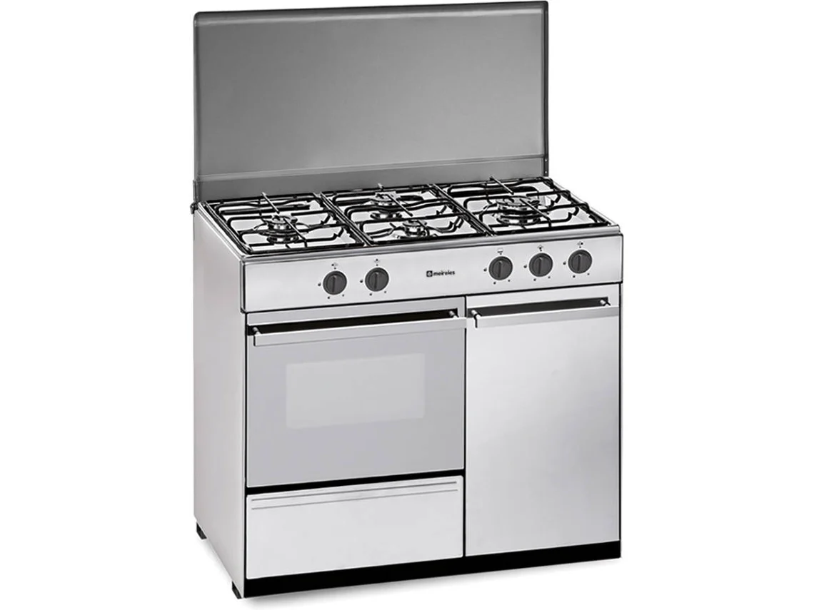 f247ec509d32ae870dbb8bfa50a476f9a4caad76 Cocina MEIRELES G 2940 V TE X (55 L - Gas Butano-Propano - Acero inoxidable) 88x54.5 cm - Imagen 1